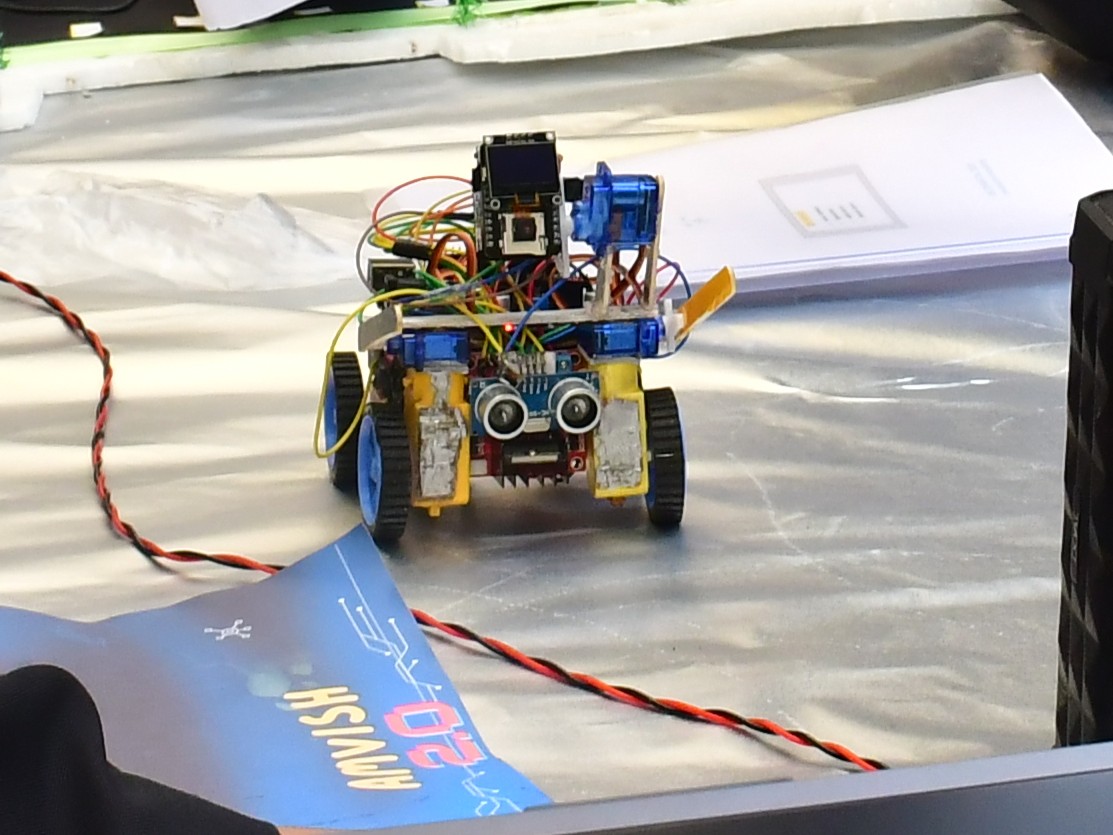 AmViSH 2.0 displayed at an exhibition